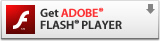 Adobe Flash Playerへのリンクボタン